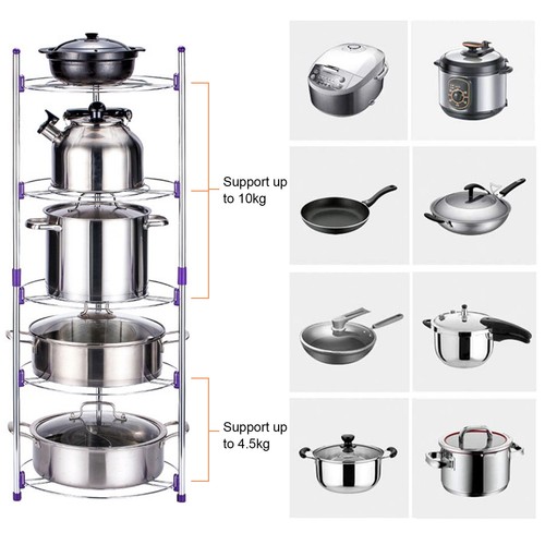 Tier pan stand saucepan - saucepan, pot