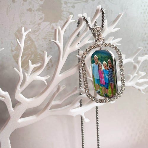 Personalised photo necklace - personalised,