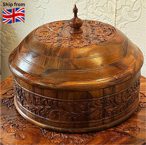 Premium handmade wooden hotpot - premium,