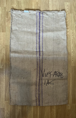 Vintage large hessian sack - large,