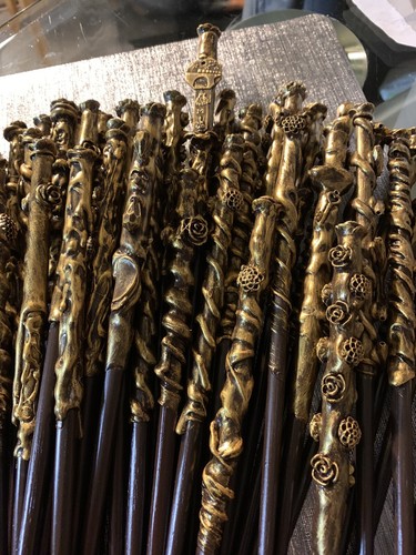 Handmade wooden wizard - wooden,