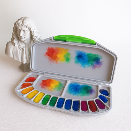 Watercolor palette lightweight - watercolor,