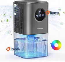 ANOEPUY Air Dehumidifier Anit Moisture 1700ml 7 LED Colours Timer – 1700 ML