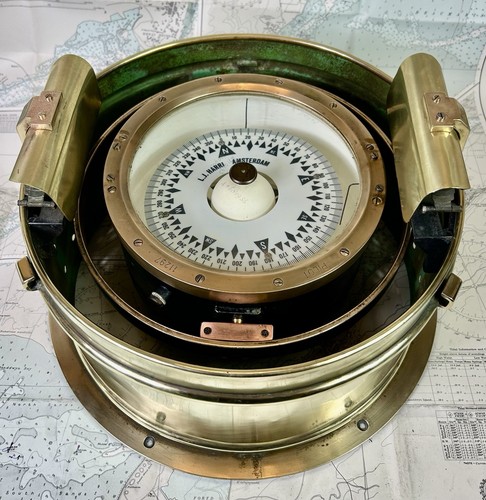 Vintage ships compass - vintage,