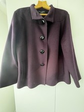 Jaeger Plum Angora/Wool Blend