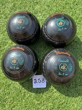 HENSELITE EMERALD LAWN BOWLS size 3HM With free HENSELITE Bowls Bag