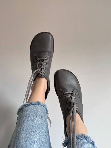 Gudrun sjoden gray leather - sjoden,