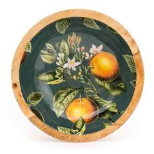 Mango Wooden Bowl Green with