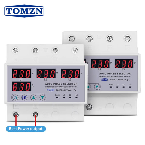 100a 63a phase din rail - phase,