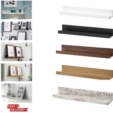 IKEA MOSSLANDA Picture Ledge Wall Shelf 55cm Display Rail Photo Frame Holder