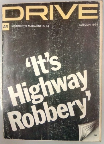 Vintage drive car magazine - drive,