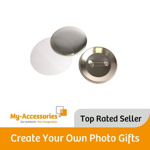 59mm round metal pin - 59mm,