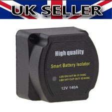 SPLIT CHARGE RELAY VSR 12V 140A 140 AMP VOLTAGE SENSITIVE CAMPERS CAMPERVAN -