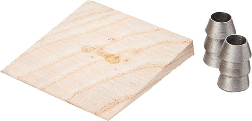 Hammer wedges and timber wedge - and,