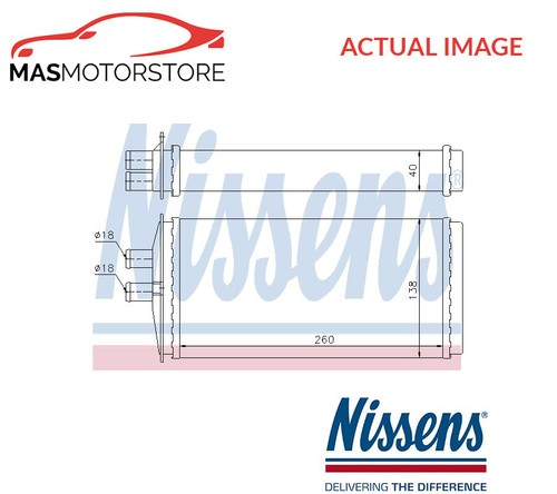 Heater radiator exchanger lhd - radiator,