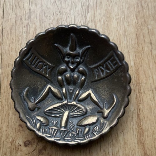 Vintage brass lucky pixie - vintage,
