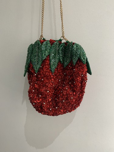 Zara iconic strawberry beaded - iconic,