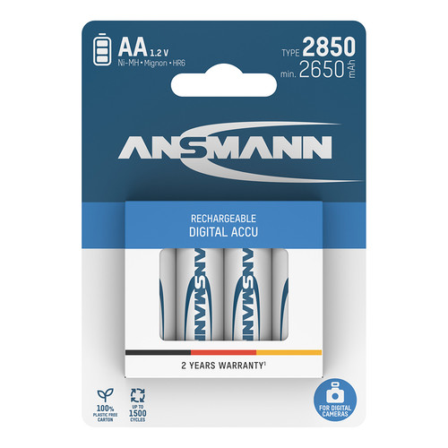 Ansmann digital 2850mah - ansmann,