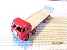 Dinky Toys-1st Series Foden with Pole Chains-Two Tone -Red/Grey-Restored-Unboxed