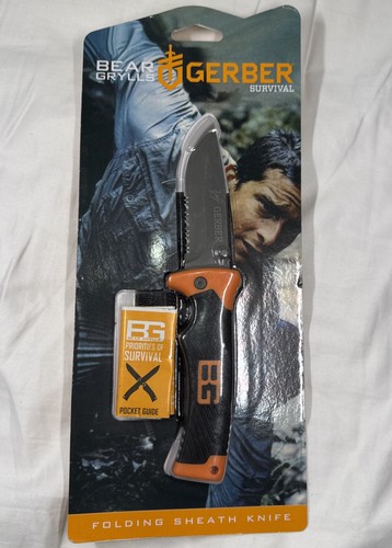 Gerber bear grylls serrated - gerber,