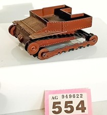 Vintage Britains 1203 Carden Loyd Type Model Tank 1940 version rubber tracks 555