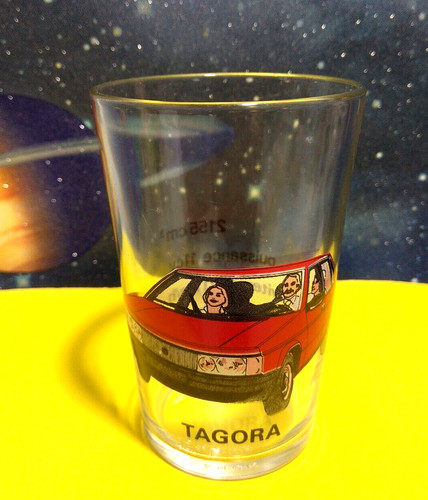Talbot tagora car drinks glass - car,