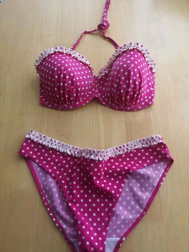 Hot pink white polka dot - polka,