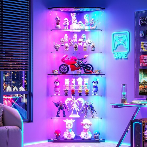 Tier corner display - 6-tier,