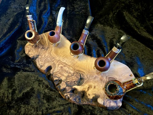 Handmade pipe stand - pipe,