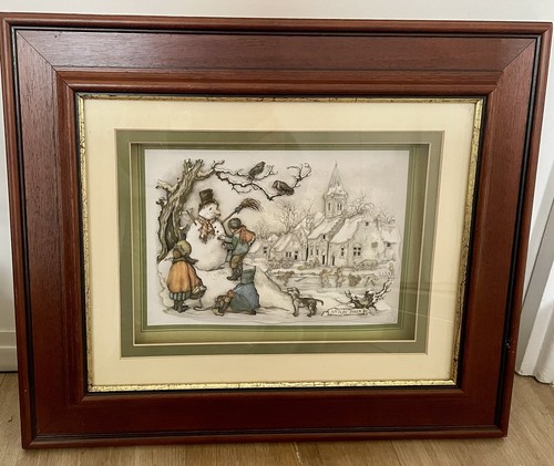 Vintage anton pieck snowman - pieck,