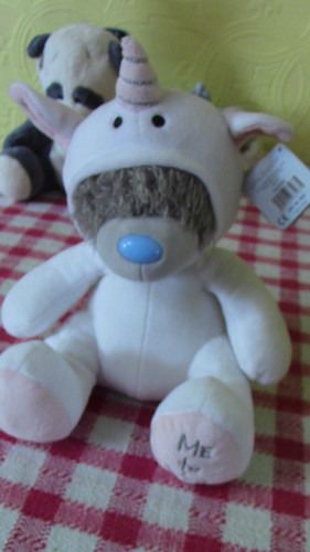 You tatty teddy - me,