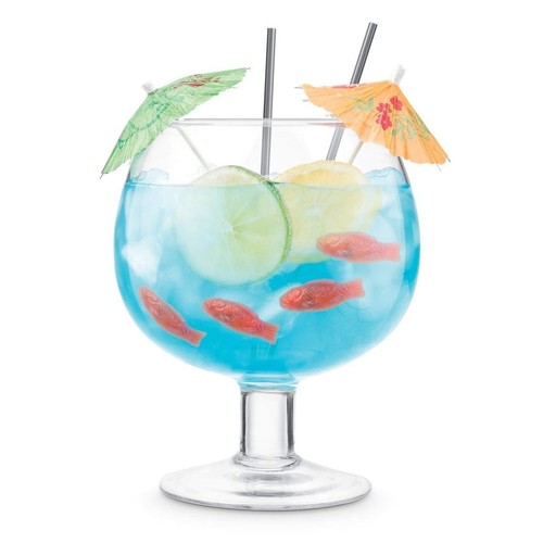 Fish bowl glass extra large - bowl,