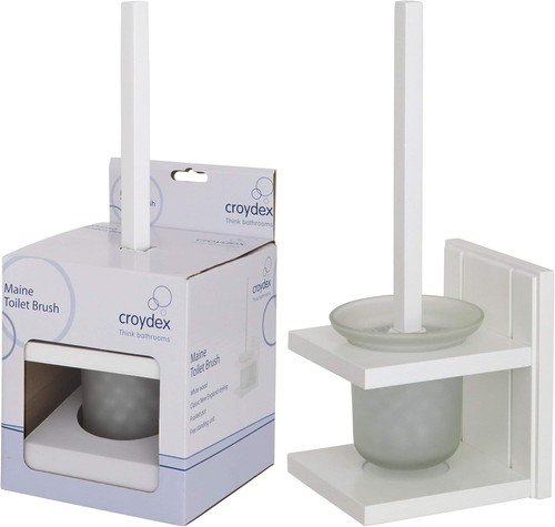 Croydex maine toilet brush - toilet,