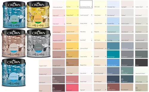Crown matt emulsion paint - paint, |