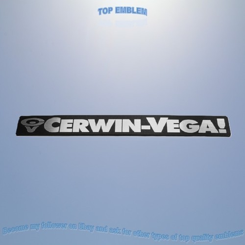 Cerwin vega emblem badge - cerwin,
