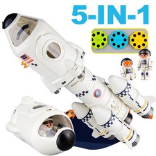 5 IN 1 Space Rocket Toy Set