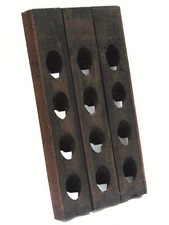 Champagne Riddling Rack 12 Bottles Wine Rack Original Old Antique