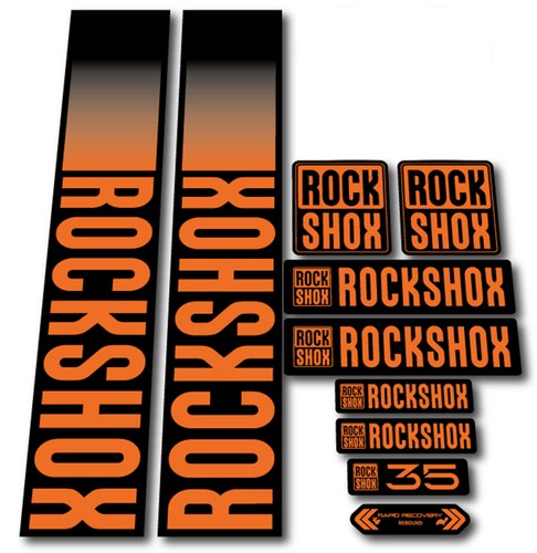 Rockshox fork stickers - fork, 2021