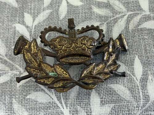 Vintage gilt metal - metal, mail
