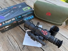 ATN X-Sight II HD Digital Day Night Rifle Scope 5-18x with LR IR Illuminator