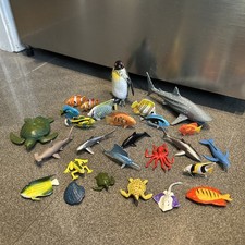 Sea Life Animal Toy Bundle –