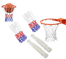 Replacement Basketball Net All Weather Standard Ring 12 Hoop Durable Nylon Nets