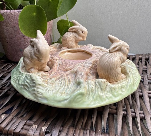 1950s sylvac bunnies posy - bunnies,