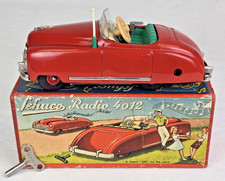 1952 Schuco #4012 Radio Auto 5 1/4" Long 2 Clockwork Motors Excellent W/Orig Box