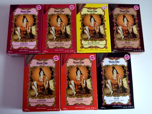 Henna natural hair dye powder - natural,