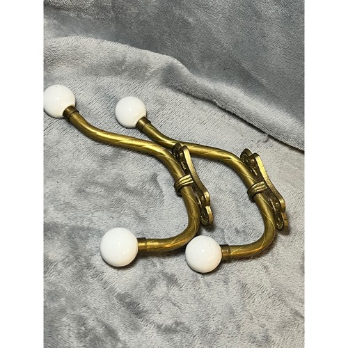 Vintage brass double wall - brass,