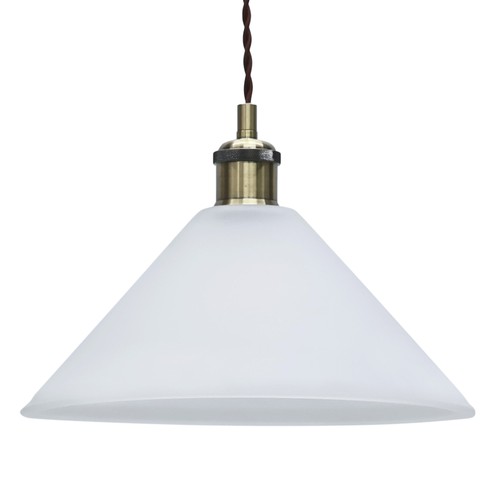 Modern tapered frosted - tapered, glass