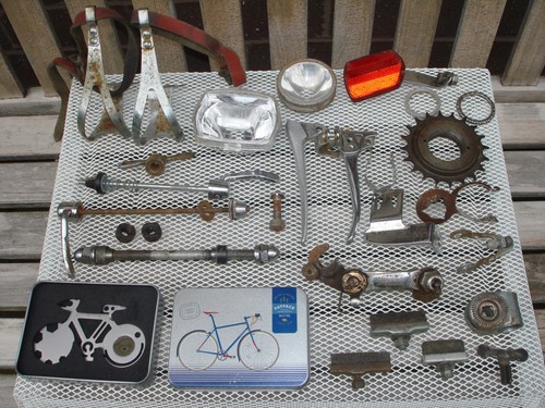 Vintage bike parts - vintage,