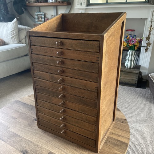 Antique drawer wooden - 12,