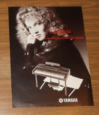 Rare Advertising Vintage Yamaha Clavinova So You Don't Miss Companion 1985
